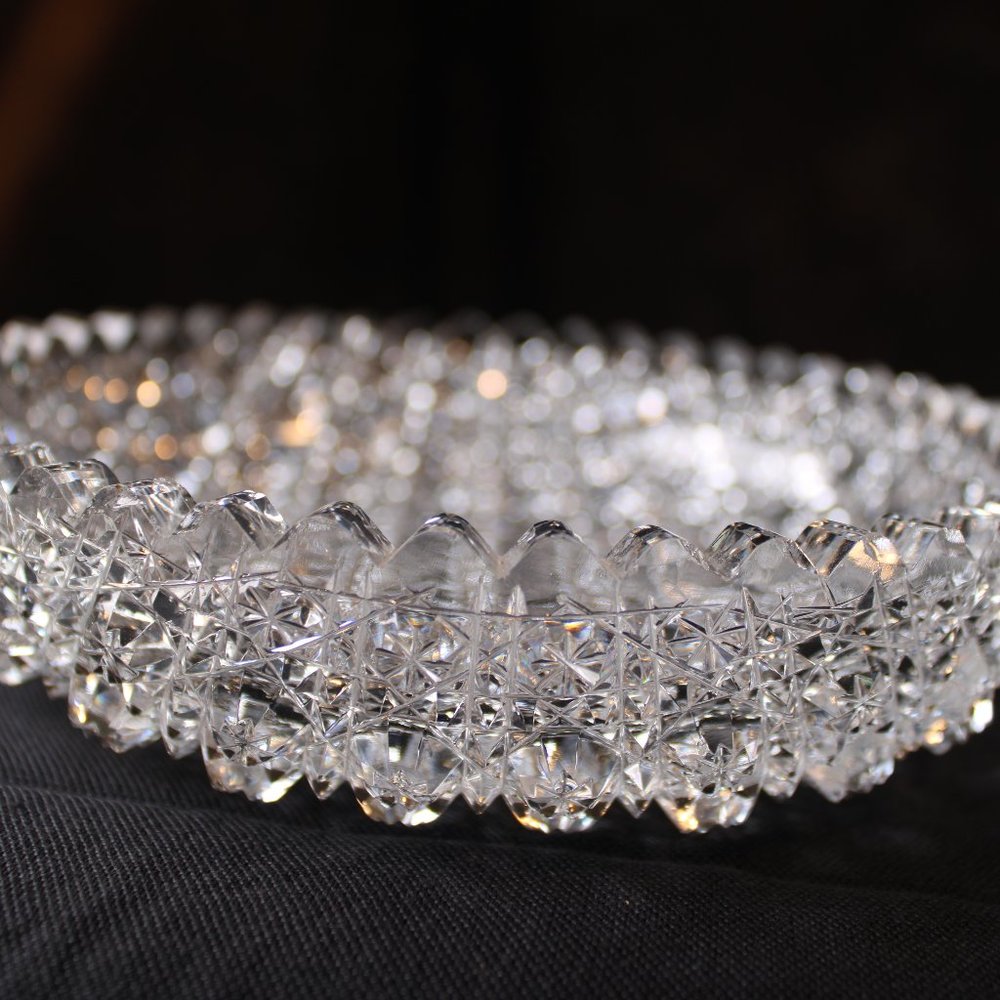 Hobbs Lead Crystal Dish